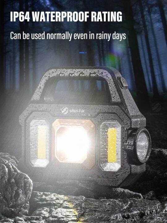 Official Shipment High Power Led Flashlights Rechargeable Camping Work