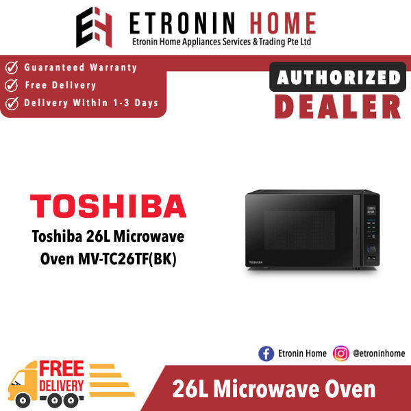 Toshiba 26L Microwave Oven MV-TC26TF(BK) | Lazada Singapore
