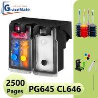 Pg645 Cl646เติมตลับหมึก PG645 CL646เปลี่ยนแทนที่สำหรับแคนนอน Pixma MG 2400 2460 2500 2560 2580 2960 2965 MX496 2880 IP2860