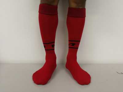 Kronos Socks (Red/Black) KSC1009
