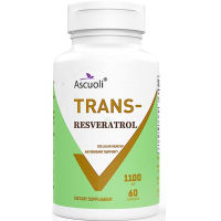 Ascuoli Trans-Resveratrol 1100mg 60 capsules