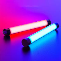 2021LED Fill Light Colorful Atmosphere Night Lights RGB Lamp Portable Photography Lighting Stick USB In-line Selfie Lamp Live Beauty