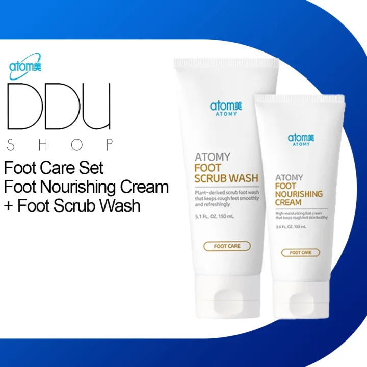 Atomy Foot Care Set (Foot Nourishing Cream+Foot Scrub Wash) Lazada PH