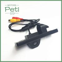 PETI มอเตอร์ความคมชัดสูงสีดำ IP67 170องศามุมกว้าง1080P กันน้ำ CCD การตรวจสอบที่จอดรถอัตโนมัตินกกาเหว่ากล้องติดรถยนต์ถอยหลัง Kamera Spion