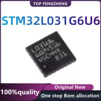 Chip Mikrokontroler STM32L031G6U6 L031U6 QFPN-28 32-Bit Asli Baru