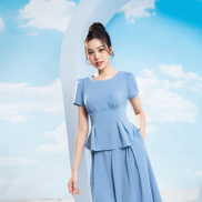 Áo Peplum Lamer Xếp Ly L61B23Q029