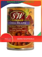 (แพ็ค3)S&amp;w Chilli Beans 439g พร้อมส่ง