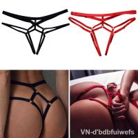 【CC】✷  Bandage Hollow Out Thong Panties T Back Transparent Ladies Crotch