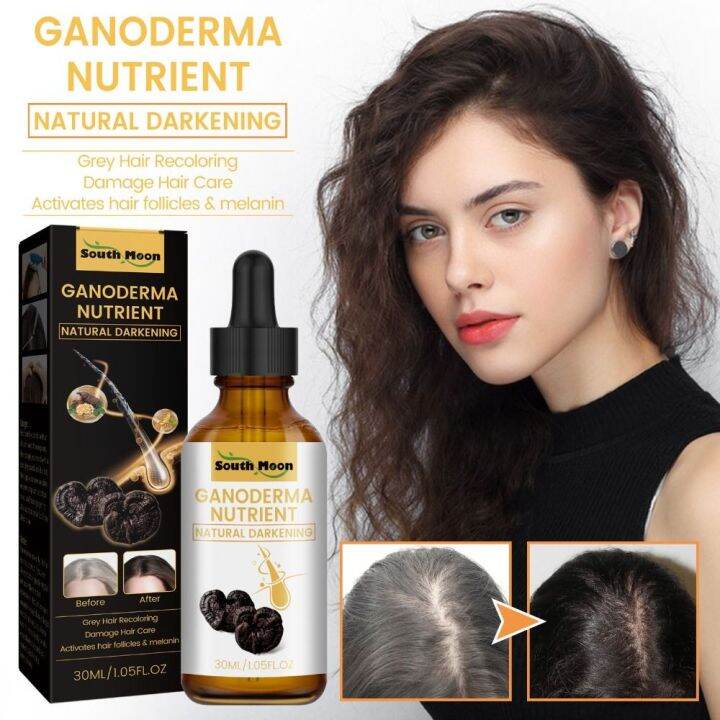 ASSERT Portable Growth Oil Natural Darkening Nutrient Hair Growth Serum Anti Greying Hair Serum