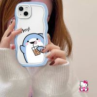 เคสโทรศัพท์มือถือ ขอบนิ่ม ลายการ์ตูนฉลามน่ารัก สําหรับ Samsung A13 A50s A30s A14 A04 A50 A31 A04s A52s M22 A20 M32 A22 A02s A33 A12 A04E A03s A23 A32 A53 F22 A11 A21s A52 A51