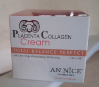 ครีมรกแกะ Annice placenta collagen Cream Total Balance Perfect Extra Firming+Moiturizing+Whitening 100ml (พร้อมส่ง)