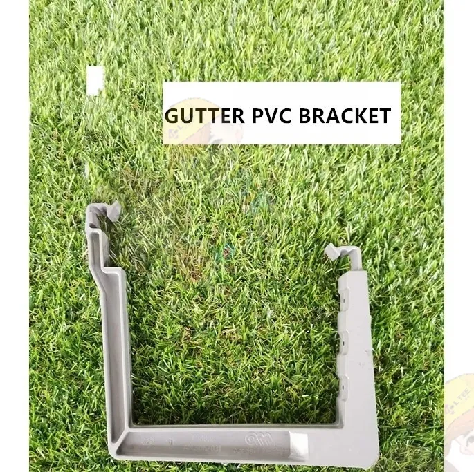 F300 PVC GUTTER BRACKET GREY Lazada