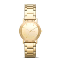 นาฬิกาข้อมือ DKNY แท้ Stainless steel สีทอง หรูหรา DKNY Bracelet Gold Tone Stainless Steel Ladies Watch