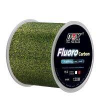 (CIYS outdoor)120M Fluorocarbon เคลือบสายตกปลา Speckle สายตกปลาที่มองไม่เห็น0.14มม. 0.50มม. 4.13LB 34.32LB Super Strong Spotted Line