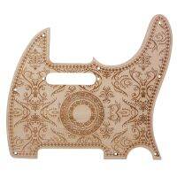 ；。‘【 20X19cm Wood Special Pattern Pickguard Scratchplate For Electric Guitar