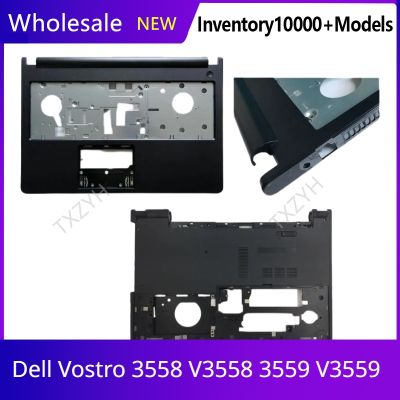 New Original For Dell Vostro 3558 V3558 3559 V3559 Keyboard Upper Palmrest Cover Lower Bottom Base Case C D Shell