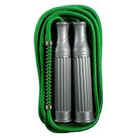 SPORTLAND 404 เชือกกระโดด สำหรับผู้ใหญ่ Jump Rope With Spring SPL CCL7mm.L305cm.PTM - Green