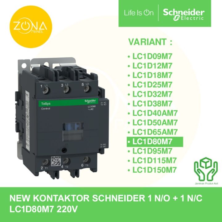 Kontactor Schneider LC1D09 | Lazada Indonesia