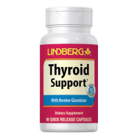 PipingRock  Thyroid Support With Iodine 90 Capsules