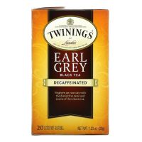 ⭐ Twinings ⭐Earl Grey Black Tea Decaf 20 tea bags ? ชาทไวนิงส์ เอิร์ลเกรย์ ชาดำไม่มีคาเฟอีน แบบกล่อง 20 ซอง ชาอังกฤษ นำเข้าจากต่างประเทศ พร้อมส่ง