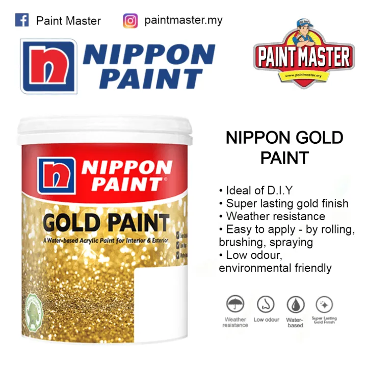 NIPPON GOLD PAINT Available in 250G & 1KG Lazada