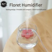 USB Mini Humidifier Portable Creative Small Flower Humidifier Office Desktop Ultrasonic Aromatherapy Humidifier