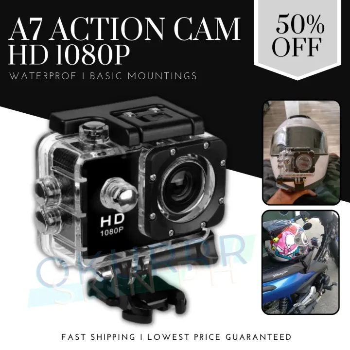 【GOOD PRO】 Camera Proof Waterproof DASH CAM image clearing 1080p