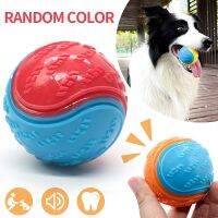 【YF】₪✕  Dog Squeaky Bite-resistant for Teeth Cleaning Color Interactive Pelotas Para Perros