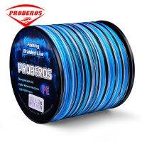 [HOT LIAXLLWISAAZH 534] PRO BEROS 300เมตร500เมตร1000เมตร4เส้น10 100LB PE ถักตกปลาลวด M Ultifilament ซุปเปอร์แข็งแกร่งสายการประมงญี่ปุ่นผสมสี