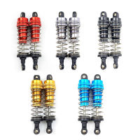 2 Pcs Aluminum Metal Front&amp;Rear Shock Absorber For 114 WLtoy 144001 1316 RC Car Crawler Short Course Truck Upgrad Part