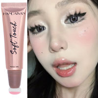 Matte Pink Air Cushion Blusher ปากกา Natural Red Peach Shine High Natural Cheek Face Rouge Cream Powder Blusher เครื่องสำอาง