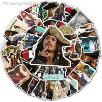 10/30/50pcs Pirates of the Caribbean Stickers Disney Movie DIY Laptop Phone Helmet PVC Graffiti Cartoon Sticker Decals for Kids