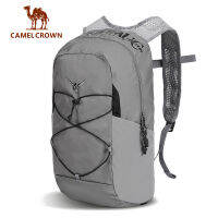 CAMELCROWN กระเป๋าเป้สะพายหลังกีฬา,กระเป๋าเดินทางเดินป่าน้ำหนักเบามากปี20L