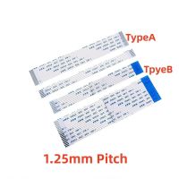 2 10 Pcs FFC FPC Flexible Flat Cable Jumper 1.25 MM Pitch 4 5 6 7 8 9 10 12 14 15 16 20 24 26 30 40 50 60 PIN Same Reverse Side Wires  Leads Adapters