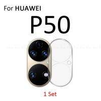 【✱2023 HOT✱】 anlei3 เลนส์กล้องถ่ายรูปสำหรับด้านหลัง Huawei P50 P40 Pro Lite E Plus 5G ฟิล์มป้องกันปกป้องหน้าจอหลังกระจกนิรภัยใส