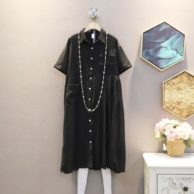 XITAO Dress Women Casul Shirt Dress