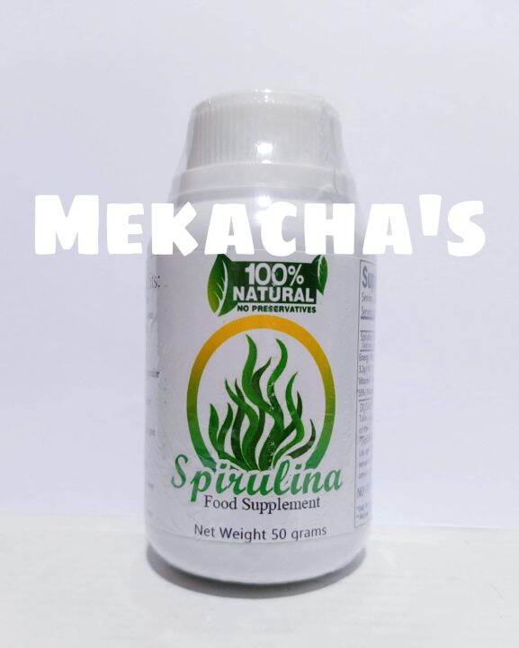 Spirulina Natural Herbs Capsules Herbal Food Supplement Lazada PH