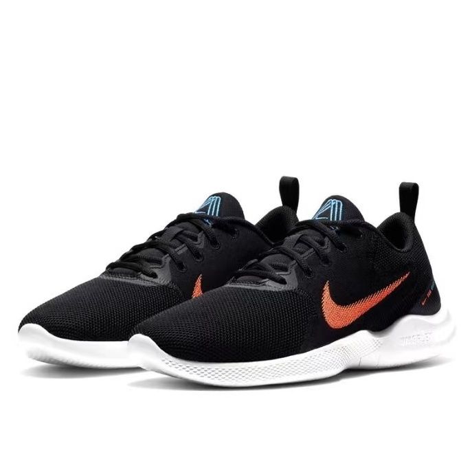 hot-original-nk-flex-experience-run-10-black-orange-mens-sports-running-shoes-casual-shoes-limited-time-offer