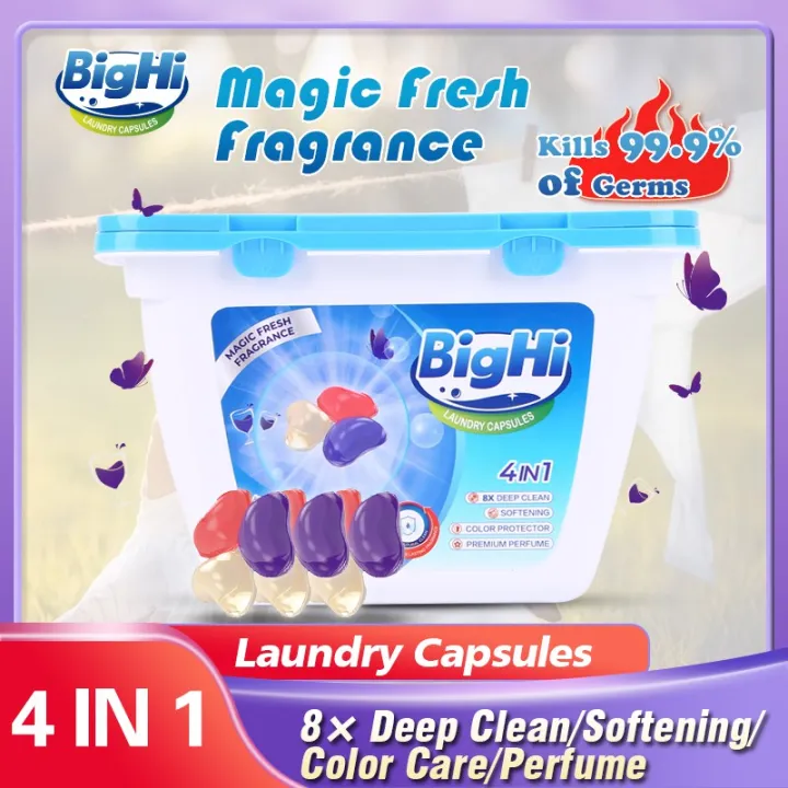 laundry pods detergent Bighi Laundry Detergent Liquid Capsules Soap