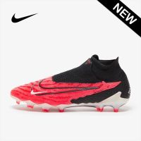 รองเท้าฟุตบอล Nike Gripknit Phantom GX Elite Dynamic Fit FG สีแดงใหม่ล่าสุด