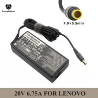 20V 6.75A 135W 7.9x5.5mm AC Adapter Power Charger for Lenovo ThinkPad T430s T510 T530 T520 T520i W510 W520 W530 2P 45N005 Laptop