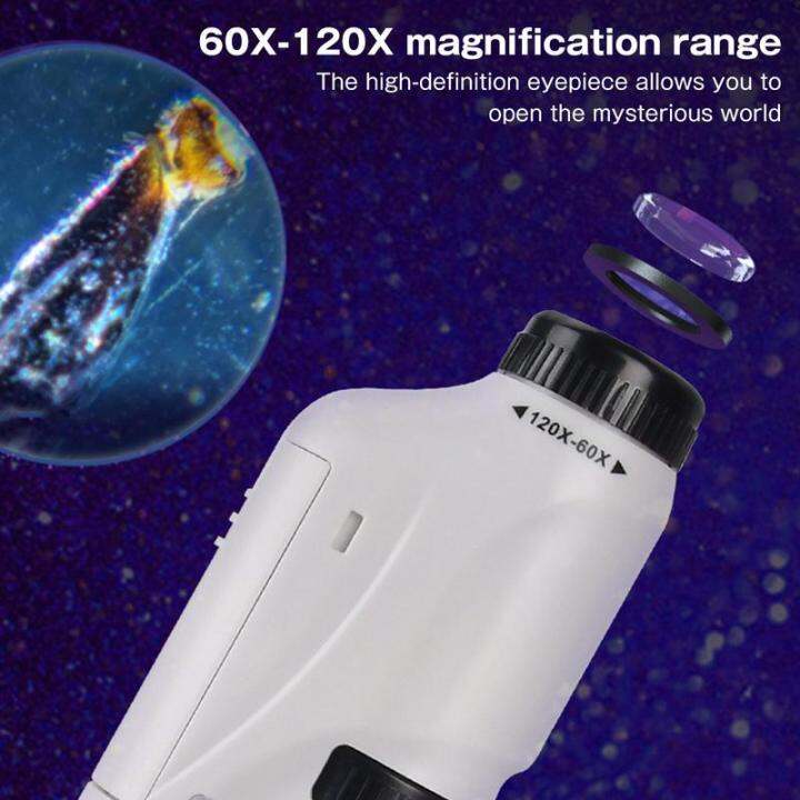 aov-60-120x-ไฟฟ้ามินิพ็อกเก็ตกล้องจุลทรรศน์ที่มีไฟ-led-เด็ก-microbiological-สังเกตการเรียนรู้กล้องจุลทรรศน์-cod-จัดส่งฟรี