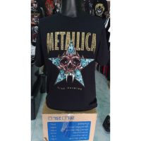 เสื้อวง เสื้อทัวส์ เสือยึดวงดนตรี METALLICA ลิขสิทธิ์แท้100%