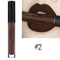 Sexy Brown Matte Lipgloss Sexy Liquid Lip Gloss Matte Long Lasting Waterproof Cosmetic Beauty Keep 24 Hours Makeup Lipgloss SJT1 Cables Converters