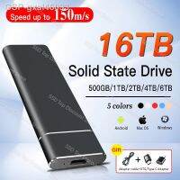 Gxal46093หน่วยความจำภายนอก Ssd แบบพกพาใหม่1TB 2TB 8TB 16TB อุปกรณ์ USB3.1โซลิดสเตทไดรฟ์ Type-C สำหรับ Mac แล็ปท็อป