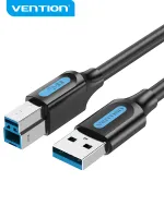 Vention USB 3.0 A Male to B Male Cable USB 3.0 Square Connertor For HDD case Hard Disk Web Camera USB 3.0 A to B Cable