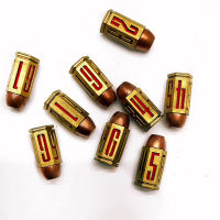 [RonnieWEN] Childrens Toys 1PC bullet DICE 9mm 6 Sided Metal bullet polyhedron ลูกเต๋าผับอุปกรณ์เกม