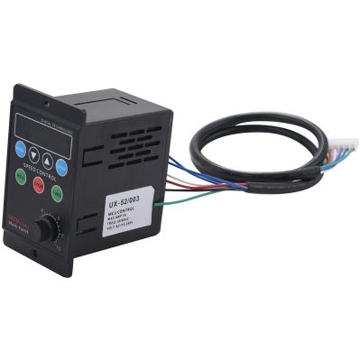 Ux-52 Digital Display Motor Speed Controller Motor Governor Soft Start Tools 220V Ac 6W-400W