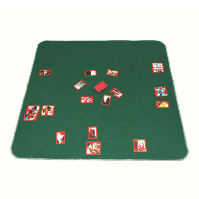 [MINARI MAT] HWATU mahjong MAT KOREA traditional BOARD GAME PLAY MAT 70×70cm (27.5×27.5") Hard felt Fabric - Super Lightweight 0.2kg - Non-Rubber Washable - Stitched Edge