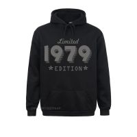 Men Edition 1979 Birthday Age Trend Limited Present Kawaii Hooded Pullover For Born 40Th Year Short Sleeve Size XS-4XL